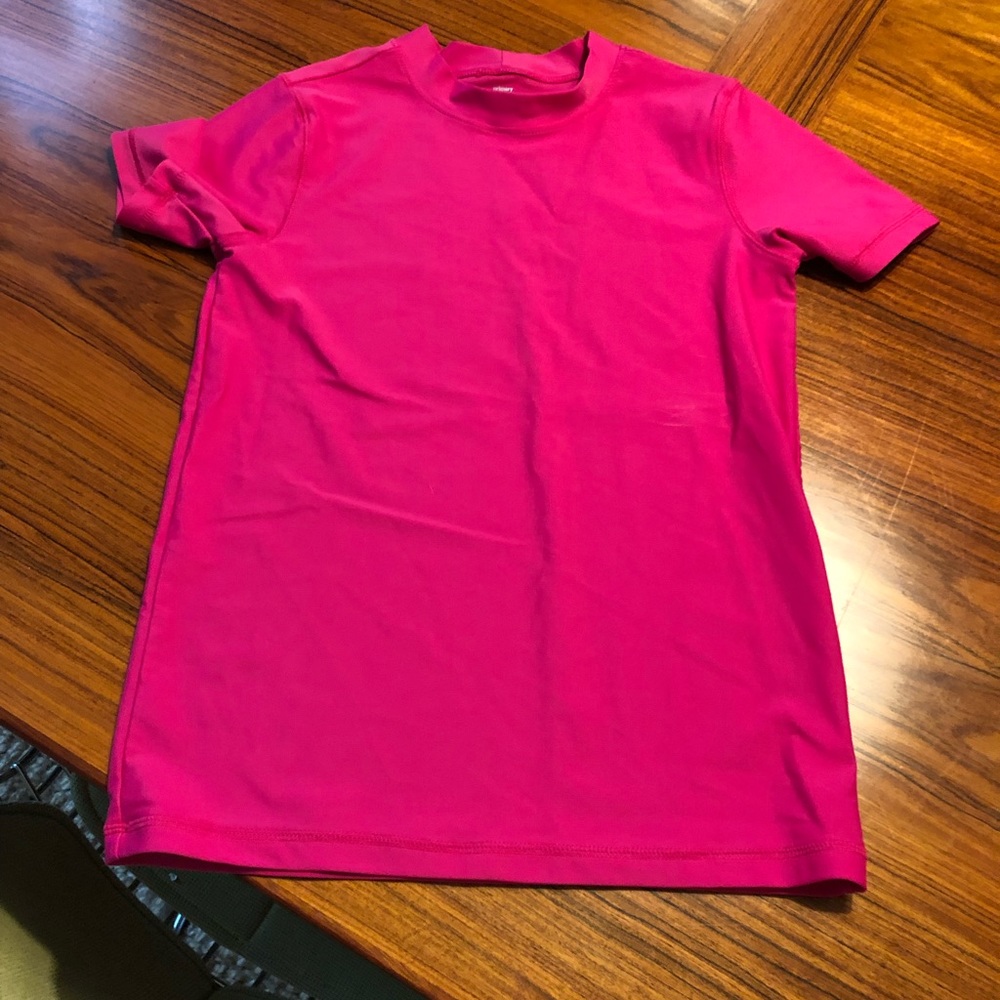 Primary Hot Pink Short Sleeved Rashguard